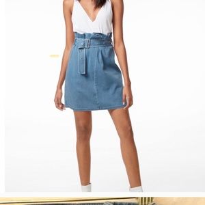 J Brand Jean skirt with belt
